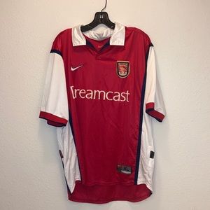 Nike 2000-02 Arsenal Home Shirt, size XL.
